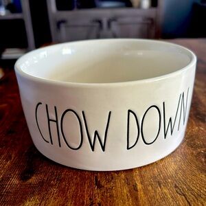 Rae Dunn dog bowl